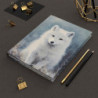 Arctic Fox Portrait Journal, Matte,  8" x 5.7"