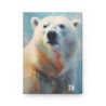 Polar Bear Portrait Journal, Matte,  8" x 5.7"