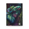 Betta Surrounded By Aquatic Foliage Alcohol Marker Style Aquatic Design Journal, Matte,  8" x 5.7"