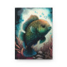 Parrotfish Alcohol Marker Style Aquatic Design Journal, Matte,  8" x 5.7"