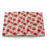 Red Poppy Flower Design  Journal, Matte,  8" x 5.7"