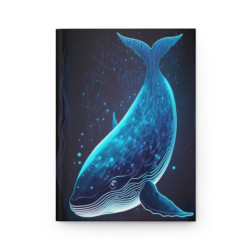 Ethereal Whale Design Journal, Matte,  8" x 5.7"