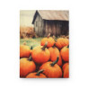 Fall Pumpkins and A Country Barn Journal, Matte,  8" x 5.7"