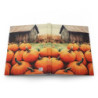 Fall Pumpkins and A Country Barn Journal, Matte,  8" x 5.7"