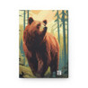 Grizzly Bear In The Forest In Fall Journal, Matte,  8" x 5.7"