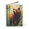 Grizzly Bear In The Forest In Fall Journal, Matte,  8" x 5.7"