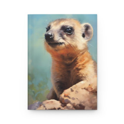 Rock Hyrax Portrait Journal, Matte,  8" x 5.7"