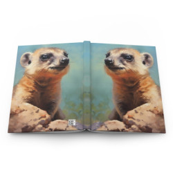 Rock Hyrax Portrait Journal, Matte,  8" x 5.7"