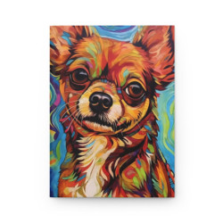 Chihuahua Dog Bright Design Journal, Matte,  8" x 5.7"