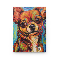 Chihuahua Dog Bright Design Journal, Matte,  8" x 5.7"