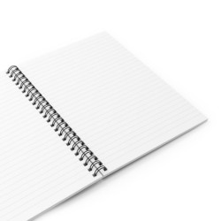 Ethereal Betta Design Spiral Notebook - Ruled Line, 8" x 6"