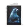 Ethereal Seal Design Spiral Notebook - Ruled Line, 8" x 6"