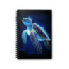 Ethereal Turtle Design Spiral Notebook - Ruled Line, 8" x 6"