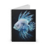 Ethereal Lionfish Design Spiral Notebook - Ruled Line, 8" x 6"