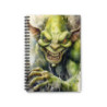 Wicked Goblin Spiral Notebook - Ruled Line, 8" x 6"