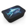 Ethereal Shark Design Eco-Friendly Bento Box with Band and Utensils