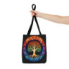 Rainbow Tree of Life Tote Bag