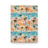 Abstract Summer Beach Vacation Pattern Journal, Matte,  8" x 5.7"