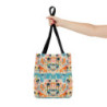 Abstract Summer Beach Vacation Pattern Tote Bag