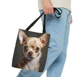 Tan Chihuahua Tote Bag