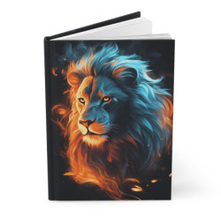 Fiery Lion Journal, Matte,...