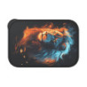 Fiery Lion Eco-Friendly Bento Box with Band and Utensils