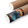 Fiery Lion Premium Matte Vertical Poster 20" x 30" Poster