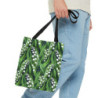 Lily of the Valley Pattern Tote Bag