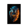 Fiery Tiger Premium Matte Vertical Poster 20" x 30" Poster