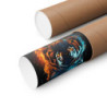 Fiery Tiger Premium Matte Vertical Poster 20" x 30" Poster