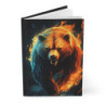 Fiery Bear Journal, Matte,  8" x 5.7"