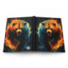 Fiery Bear Journal, Matte,  8" x 5.7"