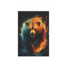 Fiery Bear Design Garden & House Flag Banner