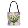 Lily of the Valley Bouquet Tote Bag