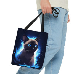 Siamese Cat Tote Bag