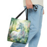 Fairy Tale Fantasy Unicorn in a Magical Forest Tote Bag