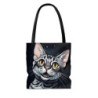 Cheerful Egyptian Mau Cat Tote Bag