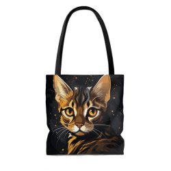 Cute Bengal Cat Tote Bag