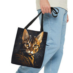 Cute Bengal Cat Tote Bag