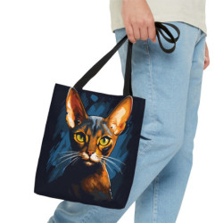 Abyssinian Cat Tote Bag