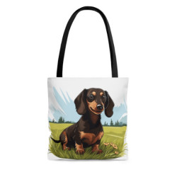 Cute Dachshund Tote Bag