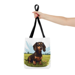 Cute Dachshund Tote Bag