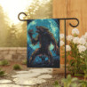 Halloween Werewolf House & Garden Flag Banner