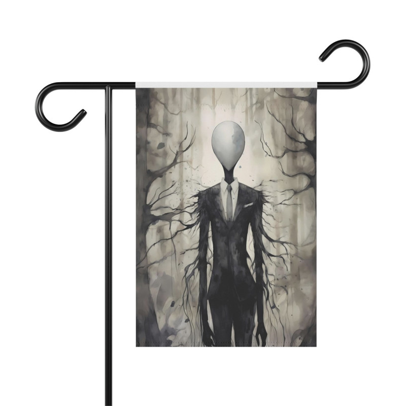 Slenderman Garden & House Flag Banner