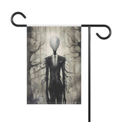 Slenderman Garden & House Flag Banner