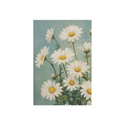 Spring Daisies Garden & House Flag Banner