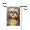 Shih Tzu Garden & House Flag Banner