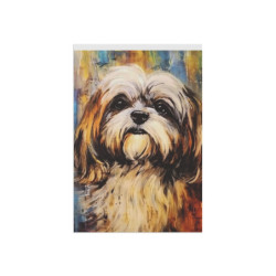 Shih Tzu Garden & House Flag Banner