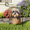 Shih Tzu Garden & House Flag Banner