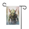 Evil Goblin Garden & House Flag Banner